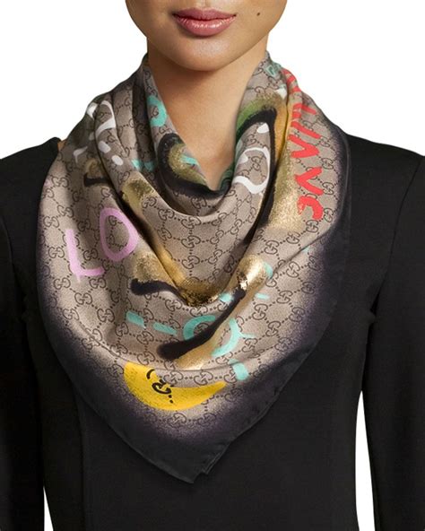 women's gucci scarf sale|gucci silk scarves for women.